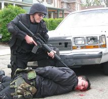 Michael Coady as Swat Team Leader Sgt. Rick Massa in 