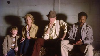 Diane Lane, John Malkovich, Nelsan Ellis, and Jacob Rhodes in Secretariat (2010)