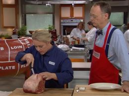 Christopher Kimball and Julia Collin Davison in America's Test Kitchen (2000)