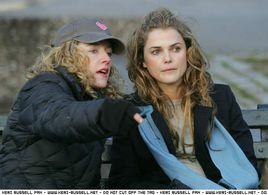Keri Russell and Kirsten Sheridan in August Rush (2007)