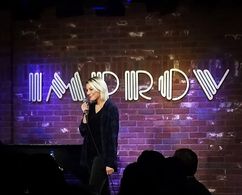 Erin Darling at the Hollywood Improv.