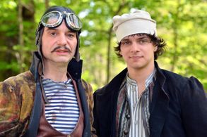 Ivan Trojan and Filip Cíl in Lucky Loser (2012)