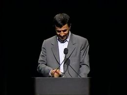 Mahmoud Ahmadinejad in Charlie Rose (1991)