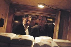 Anson Mount and Wil Traval in Red Widow (2013)