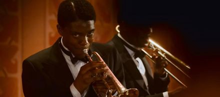 Colman Domingo and Chadwick Boseman in Ma Rainey's Black Bottom (2020)