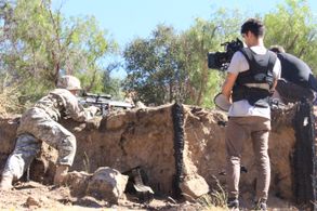 BTS picture of Jacob in, 