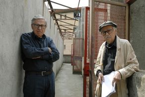 Paolo Taviani and Vittorio Taviani in Caesar Must Die (2012)