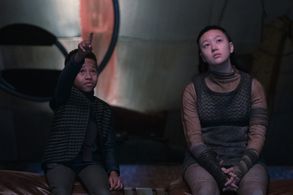 Tylan Bailey and Yerin Ha in Halo (2022)