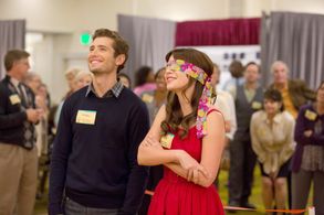 Zooey Deschanel and Julian Morris in New Girl (2011)