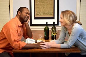 Still frame from “Two Peas in a Pod” starring Robin F. Baker and Chantey Colet