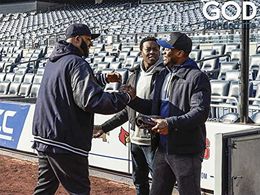 C.C. Sabathia, Charles Brice, and Brandon Micheal Hall in God Friended Me (2018)