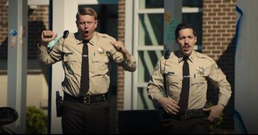 Dane Davenport and Nick Arapoglou in Freaky (2020)