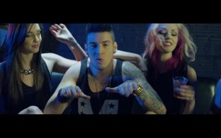 Screen shot from Santino Noir's 