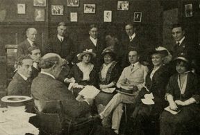 Catherine Carter, Lawrence B. McGill, Elita Proctor Otis, Harry Spingler, and William H. Tooker in The Greyhound (1914)