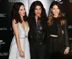 Jessica Biel, Francesca Gregorini, and Kaya Scodelario at an event for The Truth About Emanuel (2013)