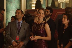 Melanie Scrofano, Zahir Gilani, and Vanessa Burns in Designated Survivor (2016)