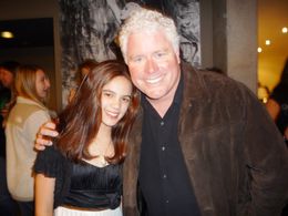 Christine Mascolo with Director Sean McNamara at the March 9, 2011, premiere of 