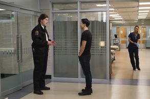 Christina Chang, Andrea Ware, and Ricky He in The Good Doctor (2017)