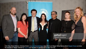 Colin Keith Gray (writer / director),Sheryl Wudunn & Nicholas Kristof (authors),Lucy Liu (director),Deepak Chopra (ho
