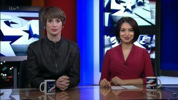 Liz Mair and Nayyera Haq in Trump vs Clinton: The Result - ITV News Special (2016)