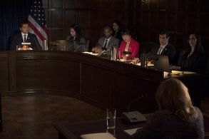 Grace Lynn Kung and Vincent Rodriguez III in Designated Survivor (2016)