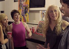 Stephanie Little, Holly Cate, LeeAnne Hutchison, and Tyler Weaks in The Other F Word (2016)