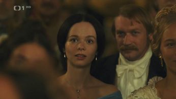 Lukás Melník and Anna Kameníková in Bozena (2021)