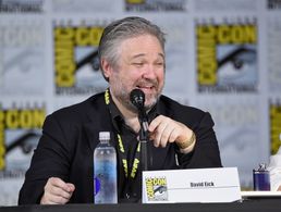 David Eick at an event for Battlestar Galactica (2004)