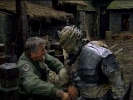 Richard Dean Anderson and Vincent Hammond in Stargate SG-1 (1997)