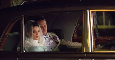 Josh Stewart and Sara-Catherine Bellamy on film Cold Moon