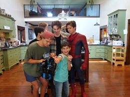 Spiderman lotus film team