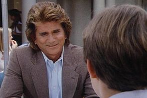 Michael Landon and Jeff Bryan Davis in Highway to Heaven (1984)