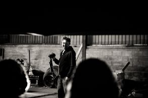 Director James Plumb behind the scenes on 