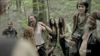 Ryan Hurst, Aidan Fiske, David Morse on Outsiders