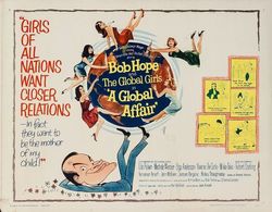 Bob Hope, Liselotte Pulver, Elga Andersen, Michèle Mercier, and Miiko Taka in A Global Affair (1964)
