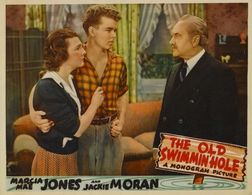 George Cleveland, Leatrice Joy, and Jackie Moran in The Old Swimmin' Hole (1940)