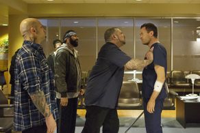 Matt Nix, Jason O'Mara, Richard Marrero, Jayvo Scott, and Josh Ortegon in Complications (2015)