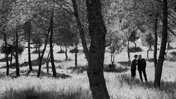 Still of Ben Cura and Christian McKay in Creditors (2015)