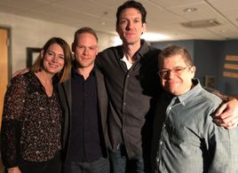 Patton Oswalt, Paul Haynes, Gillian Flynn, and Billy Jensen