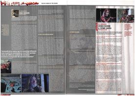 Wrath of the crows article on L'Ecran Fantastique