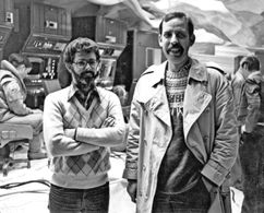 George Lucas and Walter Murch in Star Wars: Episode IV - A New Hope (1977)