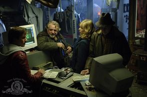 Amanda Walsh and Matt Lanter in WarGames: The Dead Code (2008)