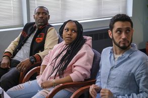 Hassan Johnson, Kristin Dodson, and Dan Perlman in 