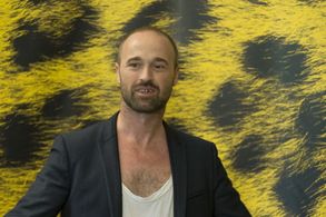 Dominik Locher at an event for Goliath (2017)