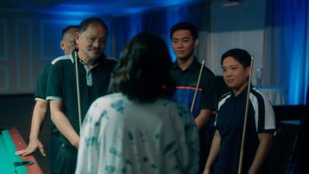 Johann Gonzales Chua, Rubilen Amit, and Efren 'Bata' Reyes in Bolera (2022)