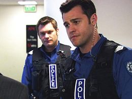 Josef Ber and Rodger Corser in Rush (2008)