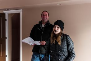 Brandon Rhiness and Danielle Krevenky