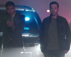 Curtis Nelson II and Eddie Kaye Thomas on CBS Scorpion.