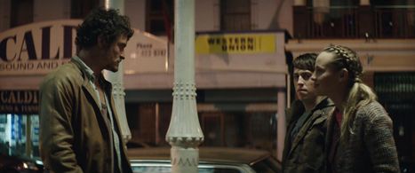 Orlando Bloom, Natasha Loring and Sven Ruygrok in Zulu (2013)