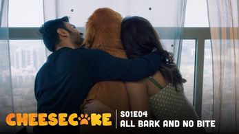 Jitendra Kumar and Akanksha Thakur in Cheesecake (2019)
